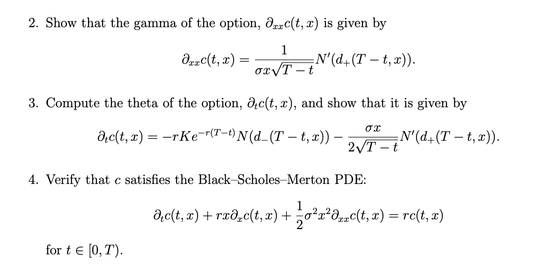Solved Let S be a geometric Brownian motion