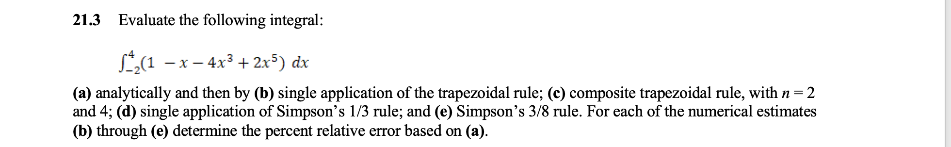 Solved 21 3 Evaluate The Following Integral Chegg Com   PhpaSxEAb