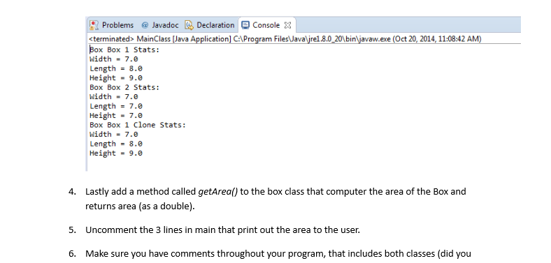 Solved Boxes boxes everywhere! In this lab, I have provided | Chegg.com