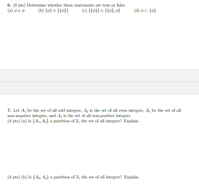 Solved Part II: Please show all your work. No work = No | Chegg.com
