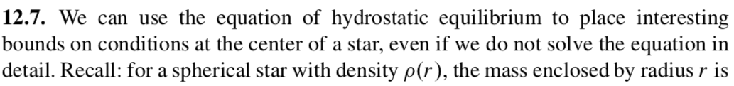 Solved 12.7. We can use the equation of hydrostatic | Chegg.com