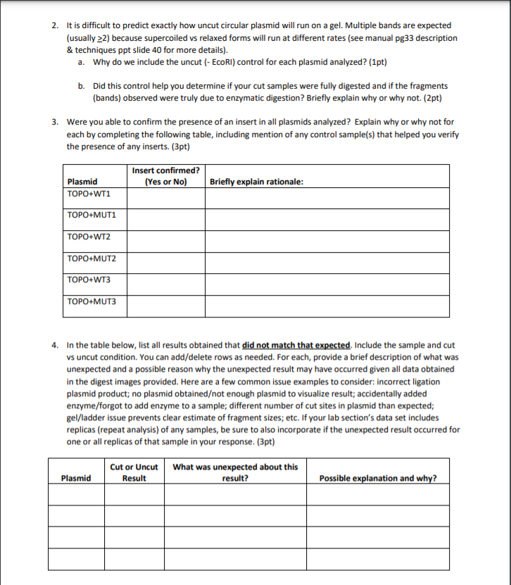 Online Genetics Lab Data Analysis Activity 2 | Chegg.com