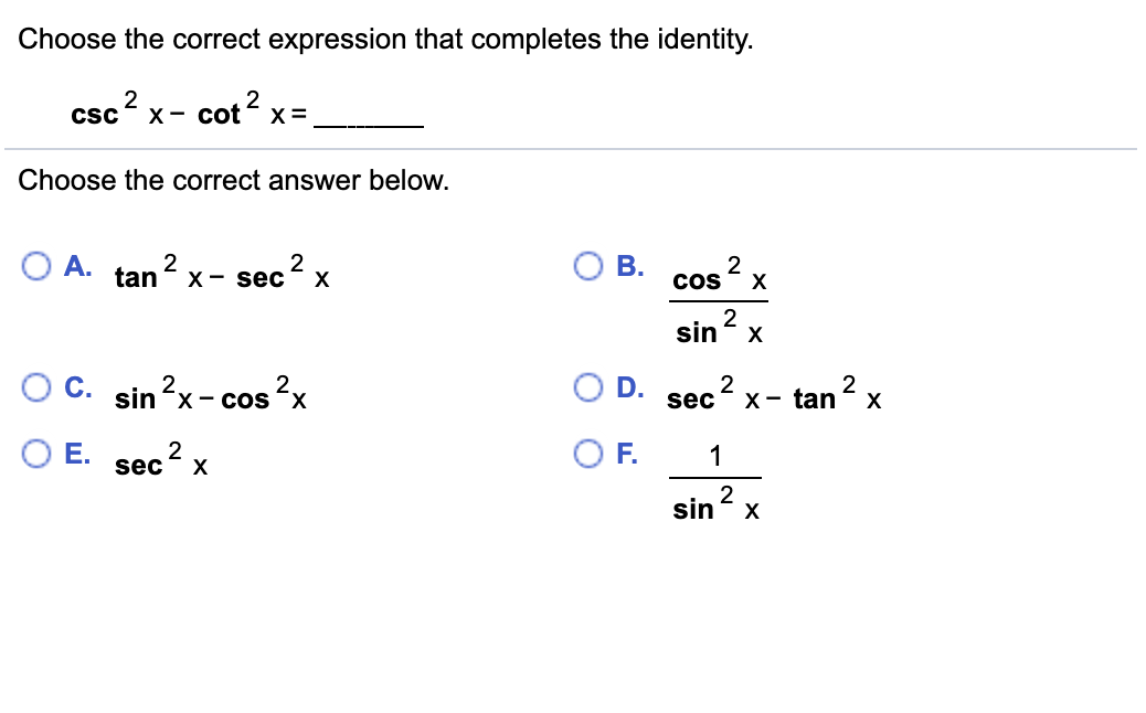 Write The Expression In Terms Of Sine And Cosine And Chegg Com