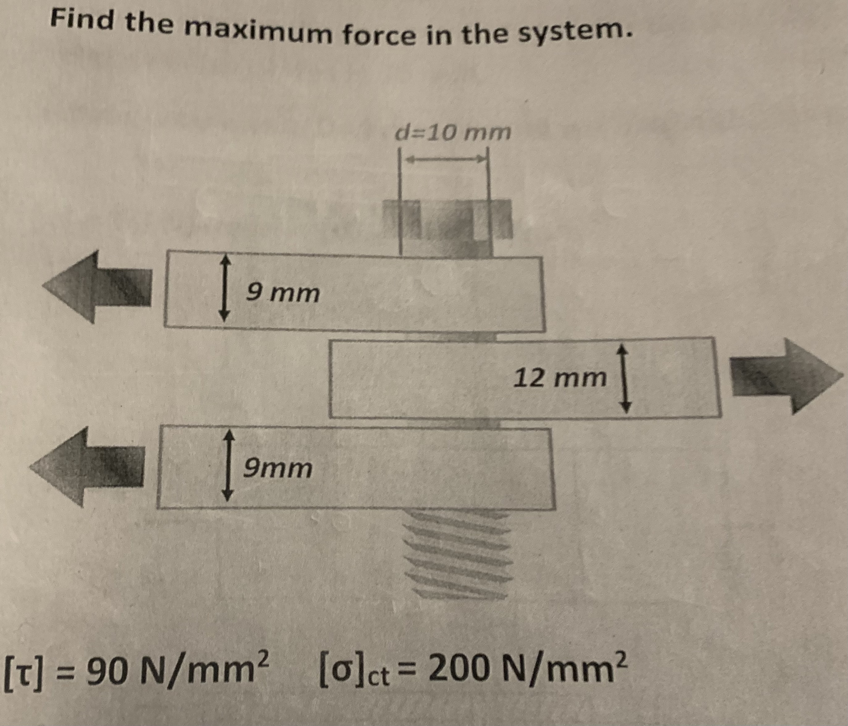 find-the-maximum-force-in-the-system-chegg