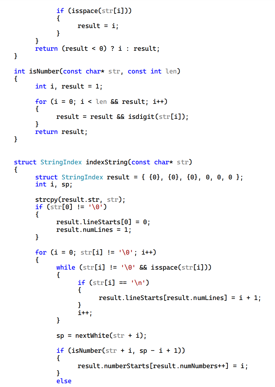 Solved C code. No errors in the code when you run it, but | Chegg.com