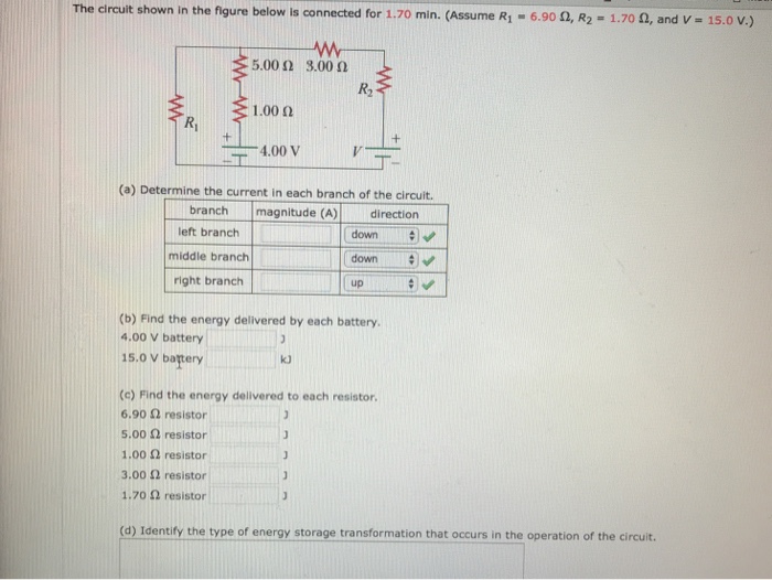 Solved The circuit shown in the figure below is connected | Chegg.com