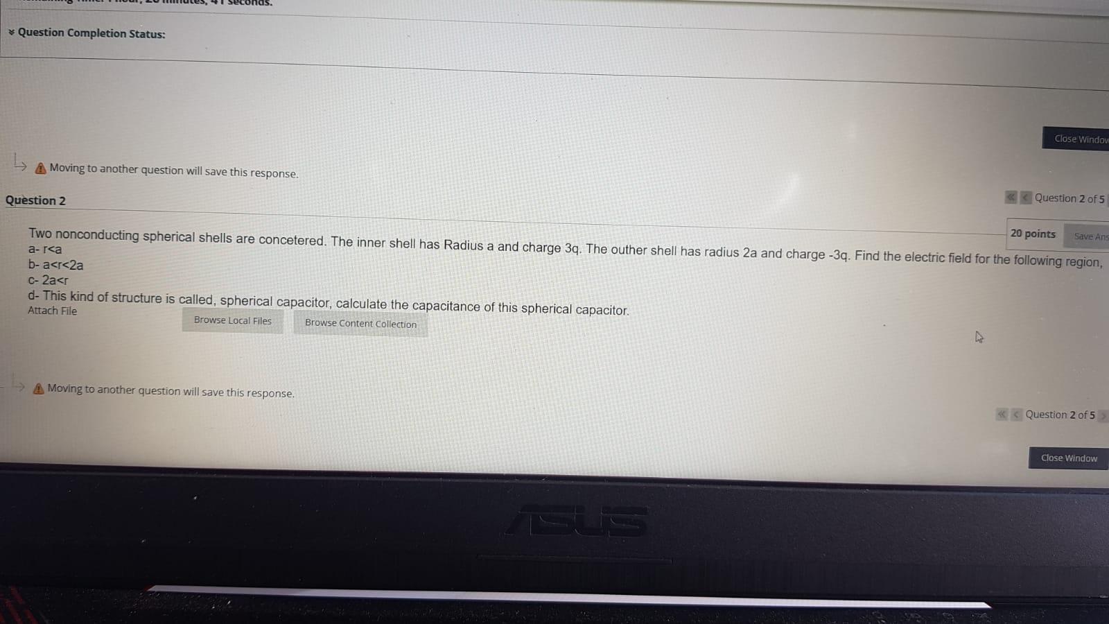 Solved Question Completion Status: Close Window A Moving to | Chegg.com