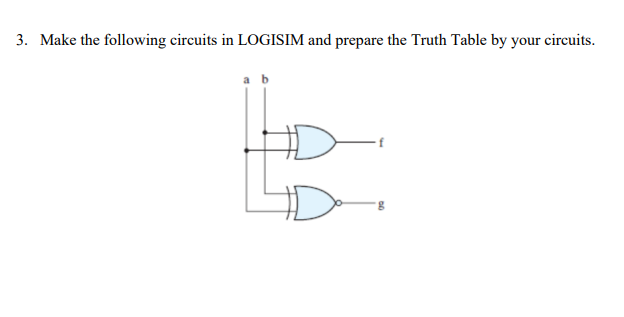 Solved Please Make The Following Circuits In LOGISIM And | Chegg.com