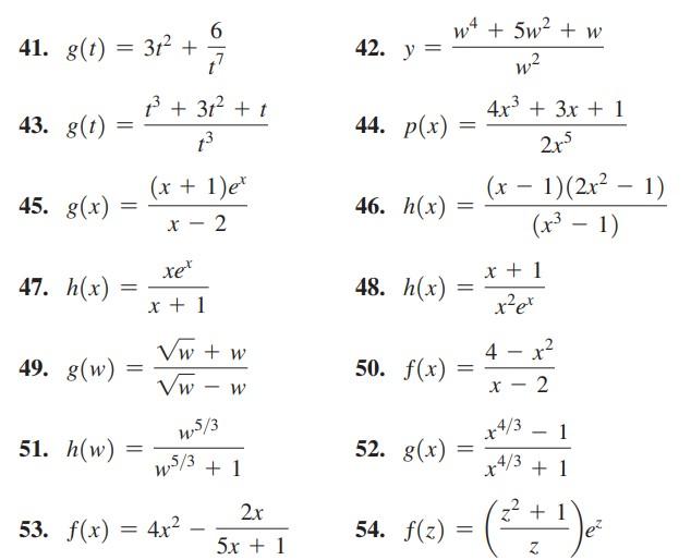 Solved 1960. Derivatives Find and simplify the derivative