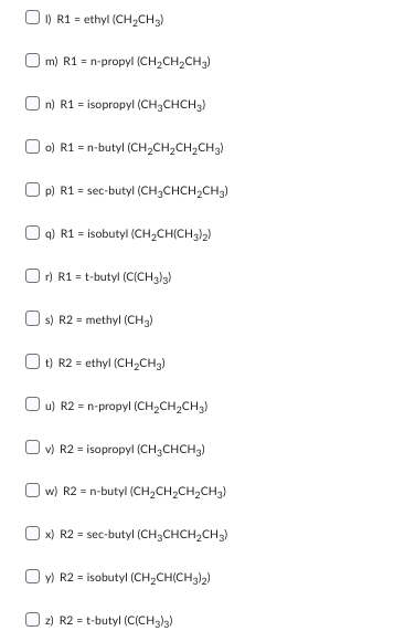 Solved The answer must include Product structure and R1, R2, | Chegg.com