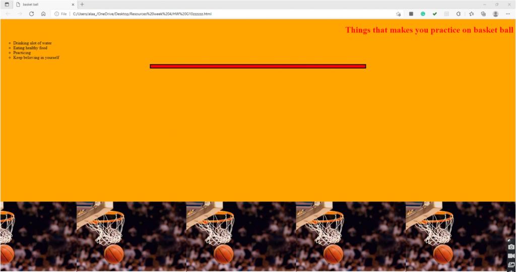 Solved 1. Write the HTML code the title will be about | Chegg.com
