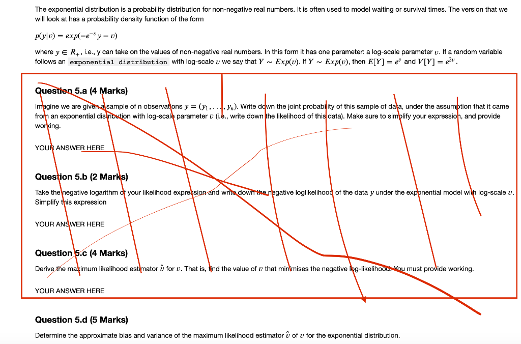 The Exponential Distribution Is A Probability Dist Chegg Com