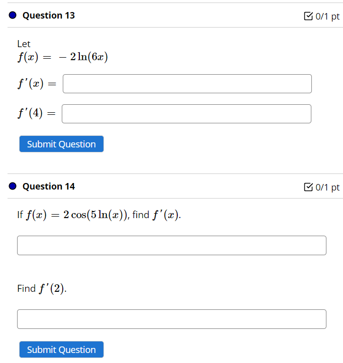 Solved Please, answer and show your work for ALL three | Chegg.com