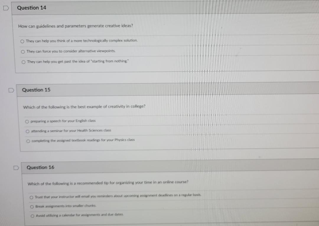 Solved Question 1 What are learning objectives? learning | Chegg.com