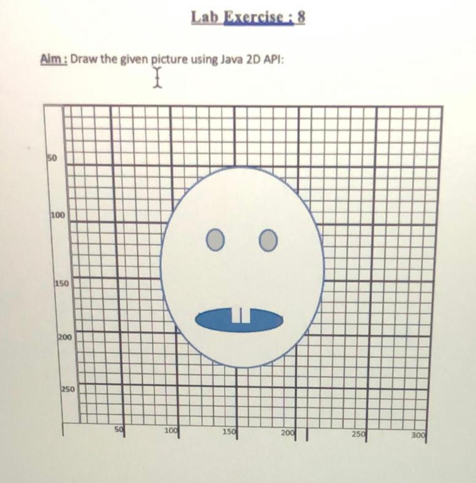 Solved Lab Exercise 8 Alm Draw The Given Picture Using Chegg Com