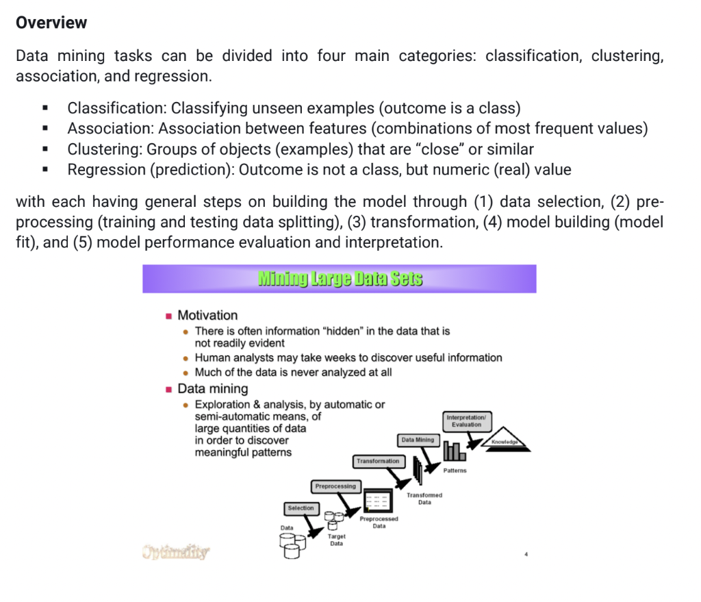 Solved Provide a data mining model using Google Colab with | Chegg.com