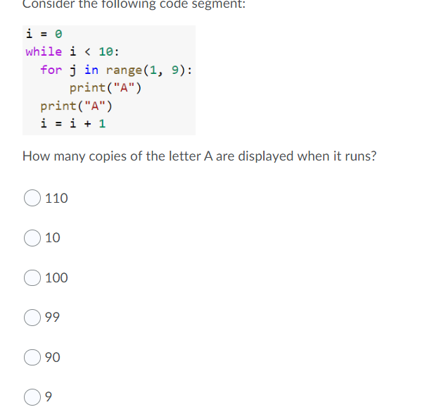 Solved Consider the following code segment: from ezgraphics