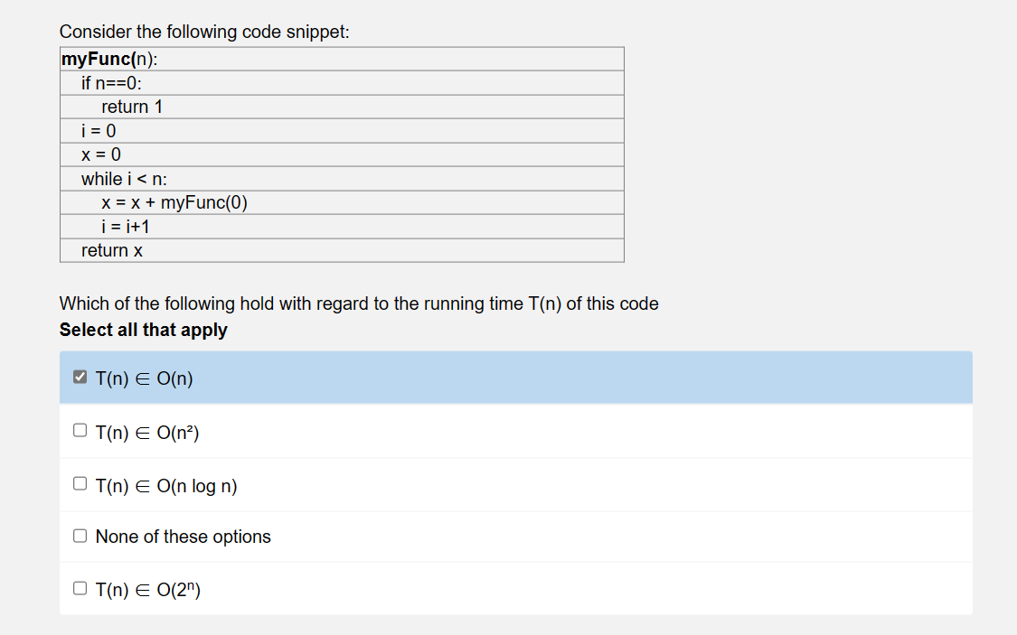 Solved Consider The Following Code Snippet Which Of The Chegg Com