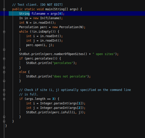 import dsa.WeightedQuickUnionUF; import stdlib.In; | Chegg.com