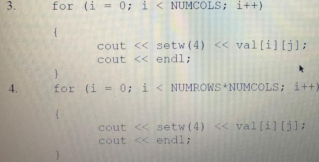 Solved Assuming the following declarations in C++: const | Chegg.com