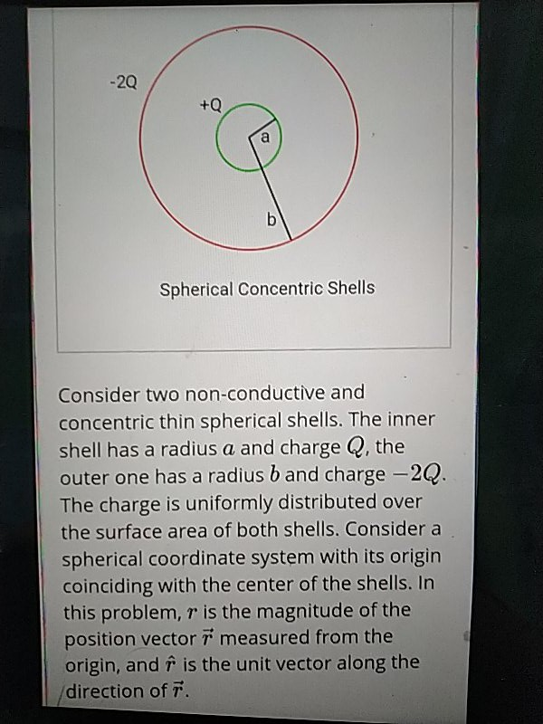 Solved Spherical Concentric Shells Consider Two | Chegg.com