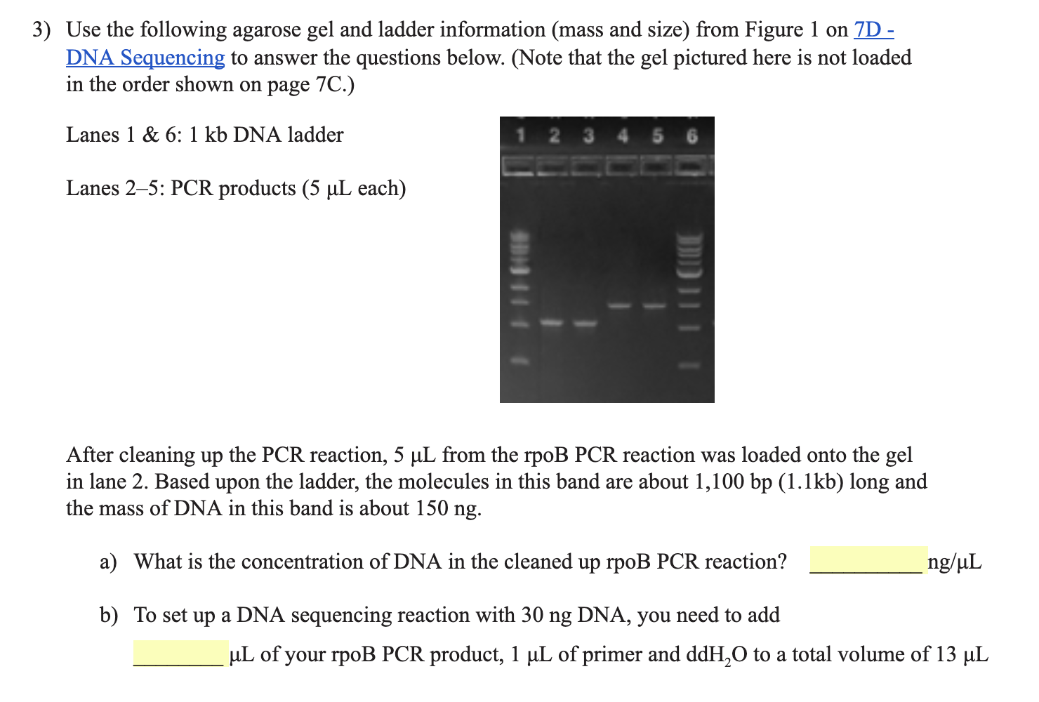 solved use the following agarose gel