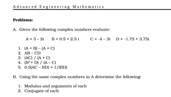 complex math problem