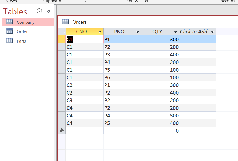 Solved MS ACCESS SQL QUERIES QUESTION Information about the | Chegg.com