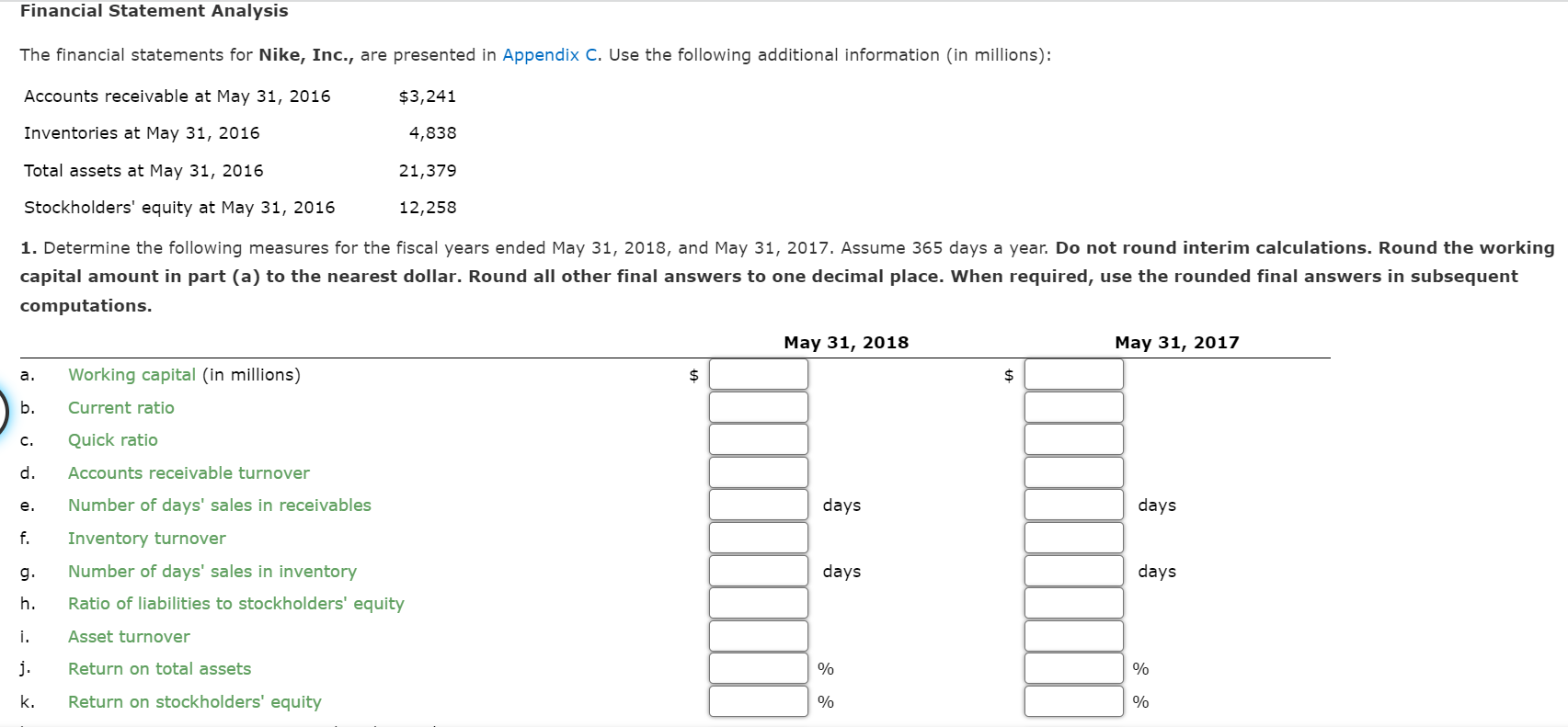 Nike 2017 proxy statement sale