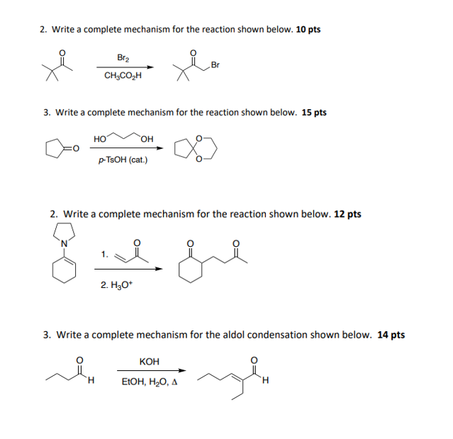 Solved Trying to learn lots of mechanisms and where they | Chegg.com