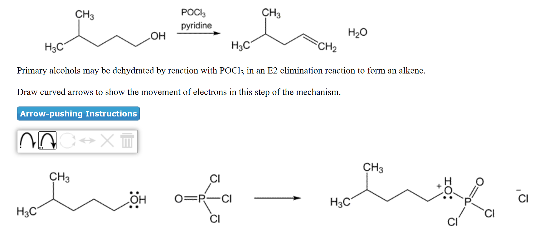 Solved CH3 CH3 H30* H2O H3C CH3 H3C CH3 OH Tertiary alcohols | Chegg.com