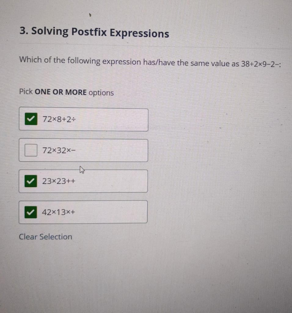 Solved Which Of The Following Expression Has/have The Same | Chegg.com