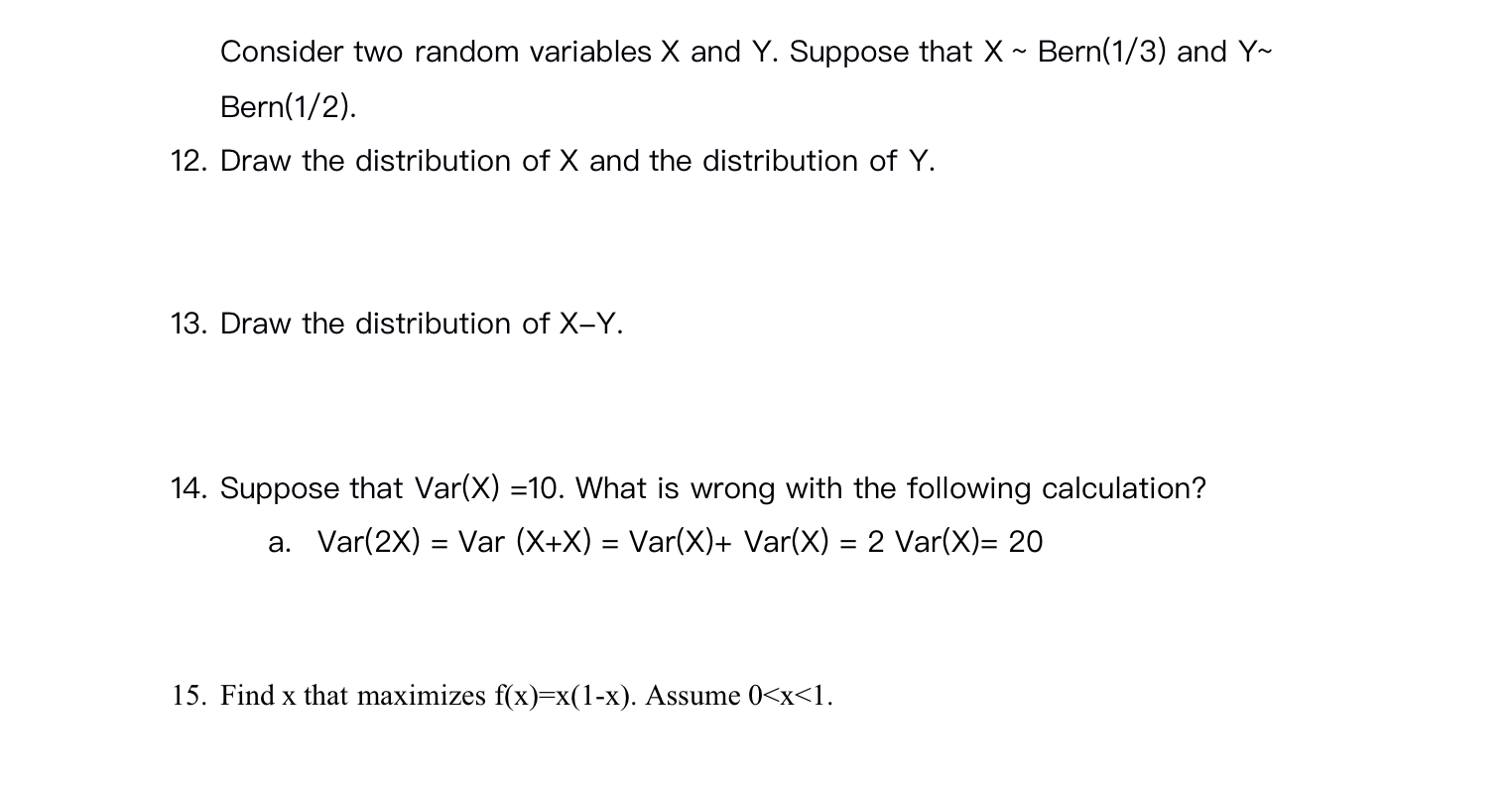 Solved Consider Two Random Variables X And Y Suppose That X 7454