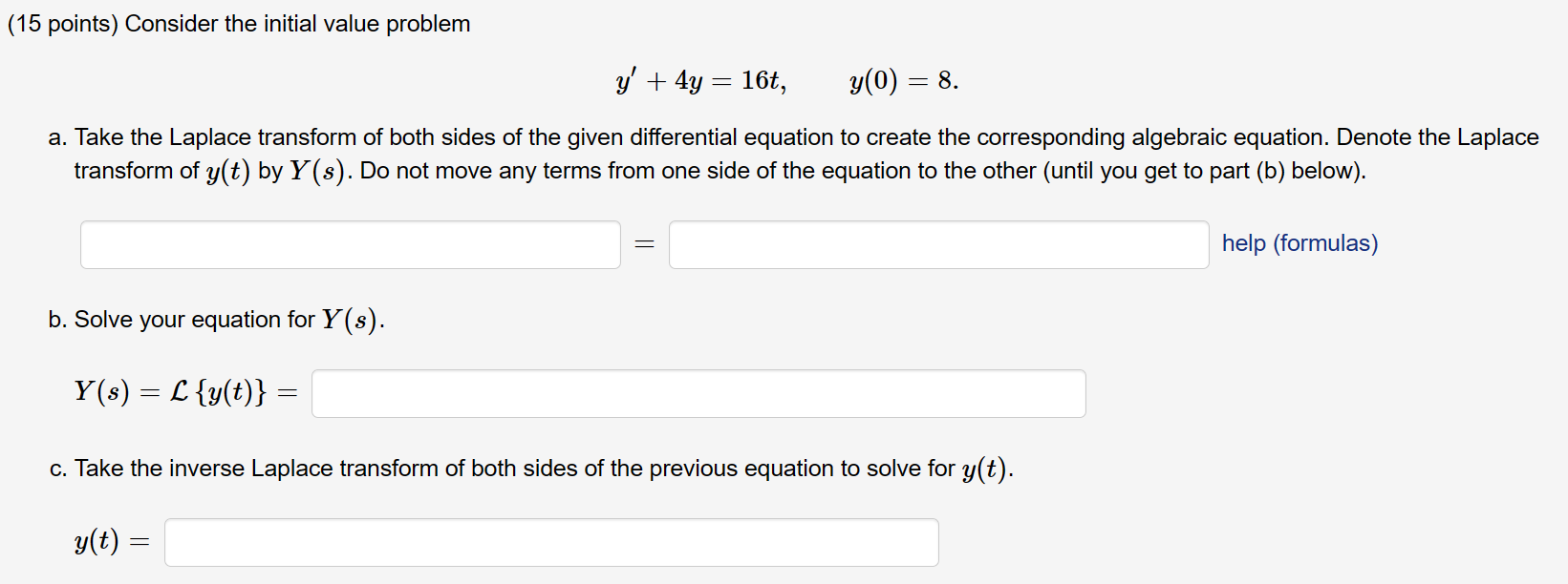 Solved Consider the initial value | Chegg.com