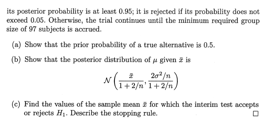 Solved Exercise 2.14 Suppose researchers want to conduct an | Chegg.com