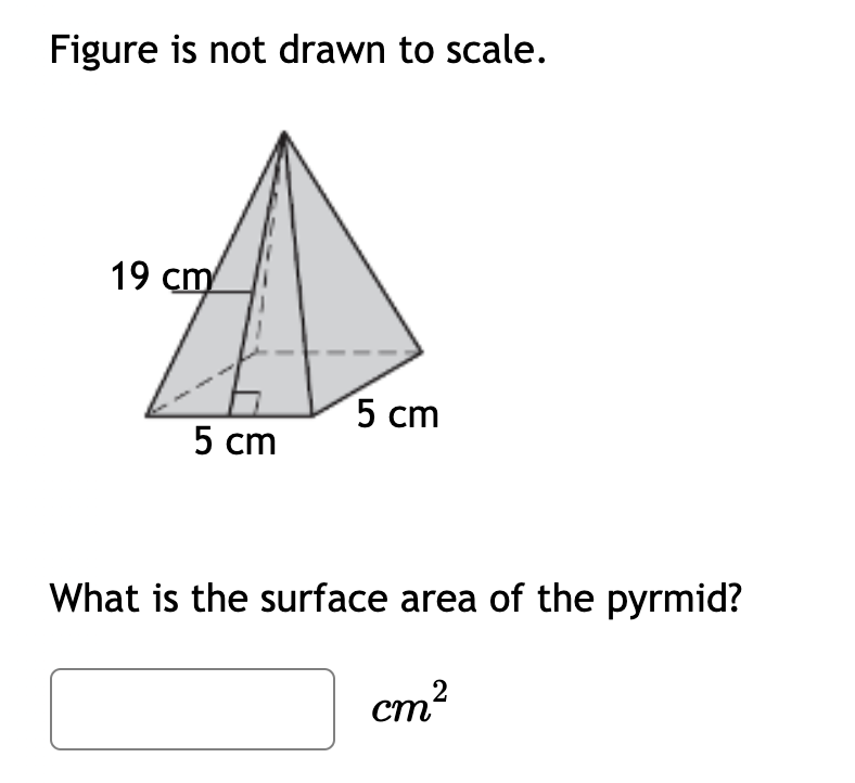 Solved Figure is not drawn to scale. What is the surface | Chegg.com