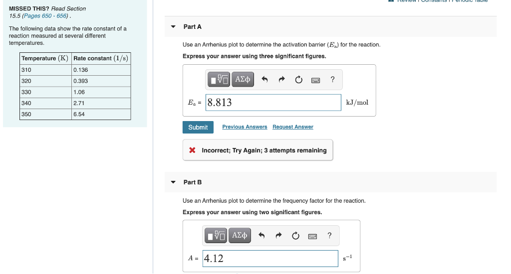 Solved I have attempted this problem 3 times and have had no | Chegg.com