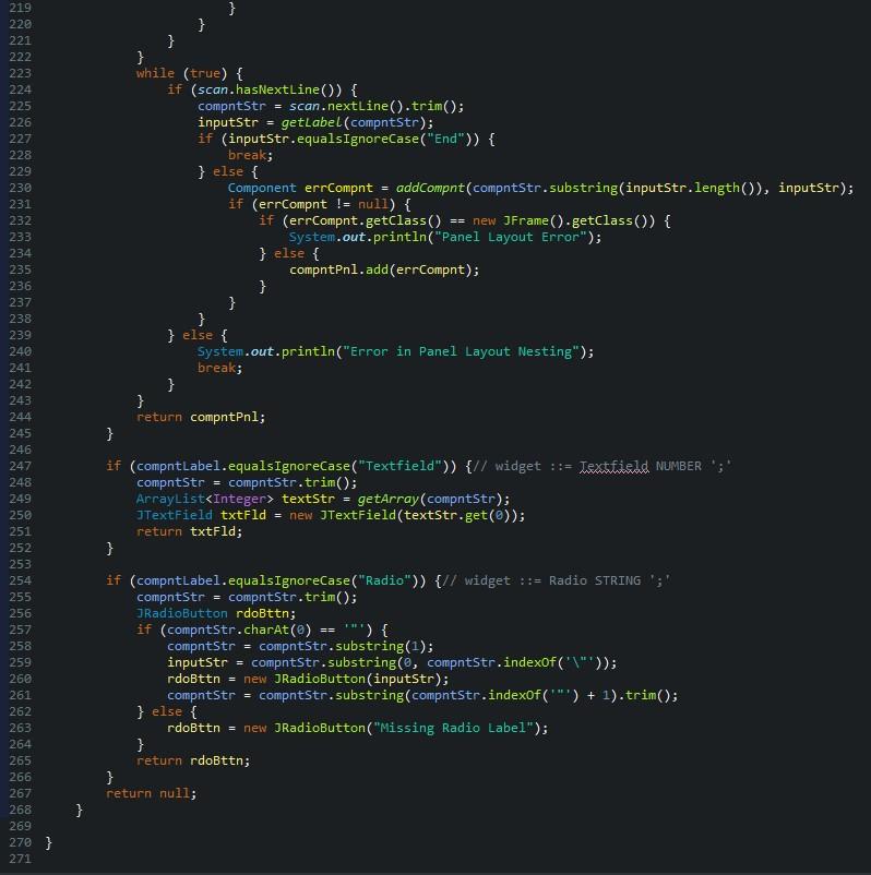 Solved IF YOUR ANSWER LOOKS LIKE THE CODE AT THE BOTTOM OF | Chegg.com