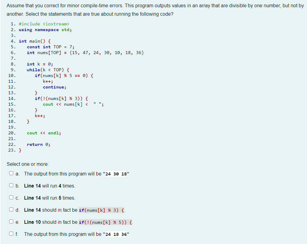 Solved C++ #include using namespace std; int | Chegg.com