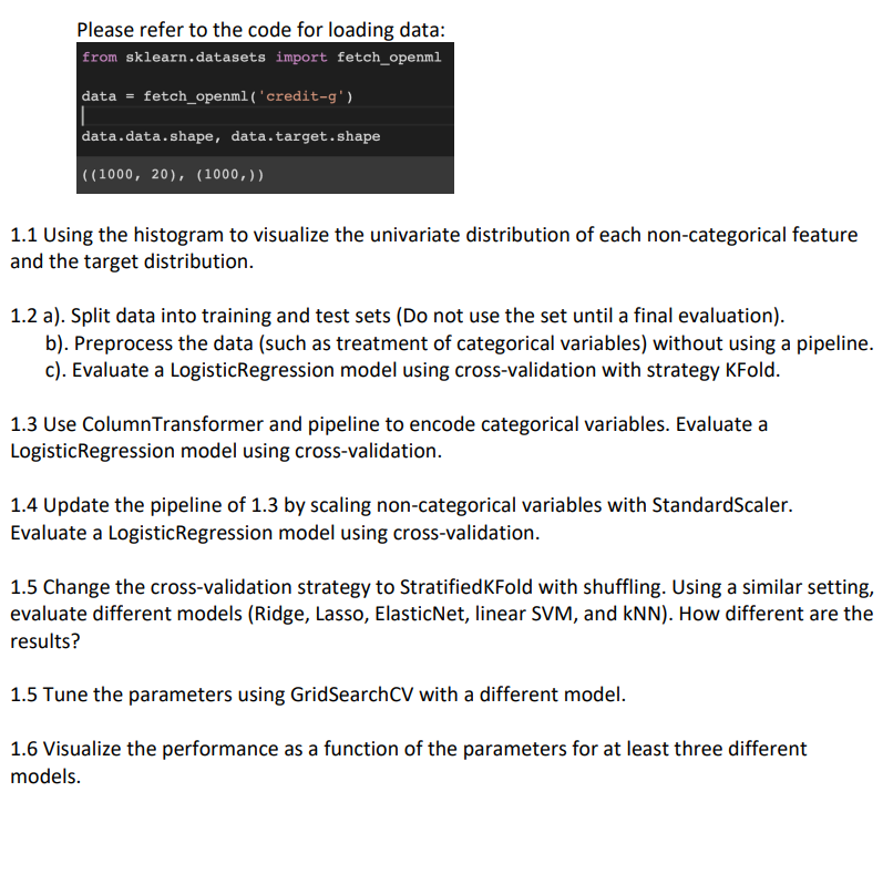 Python Exercise Load in the data and answer the | Chegg.com