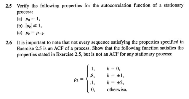 Solved 2.5 Verify the following properties for the | Chegg.com