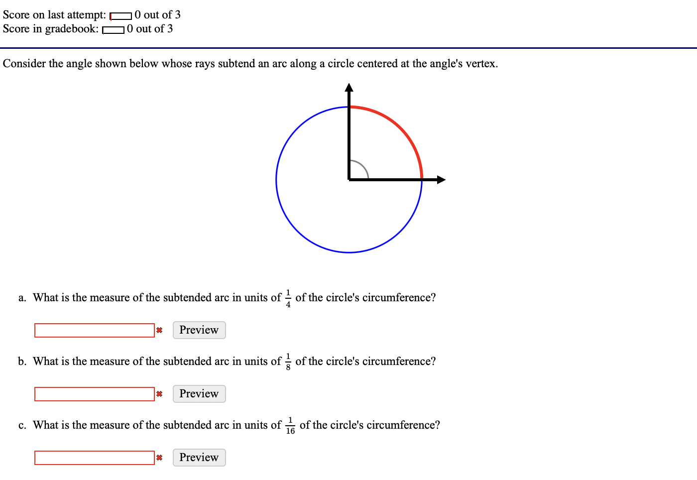 solved-consider-the-angle-shown-below-whose-rays-subtend-an-chegg