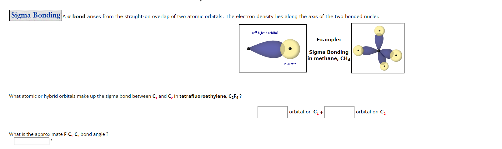 Solved Sigma Bonding A σ ﻿bond arises from the straight-on | Chegg.com