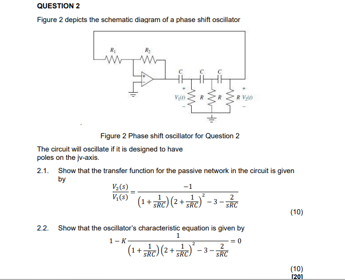 Solved QUESTION 2 Figure 2 depicts the schematic diagram of | Chegg.com