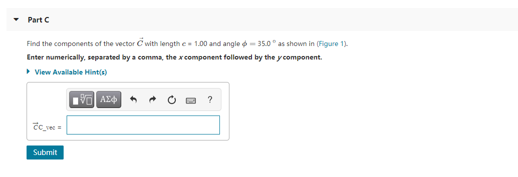 Solved Figure 1 Of 1 10 Length = C B A Length = B B Length = | Chegg.com