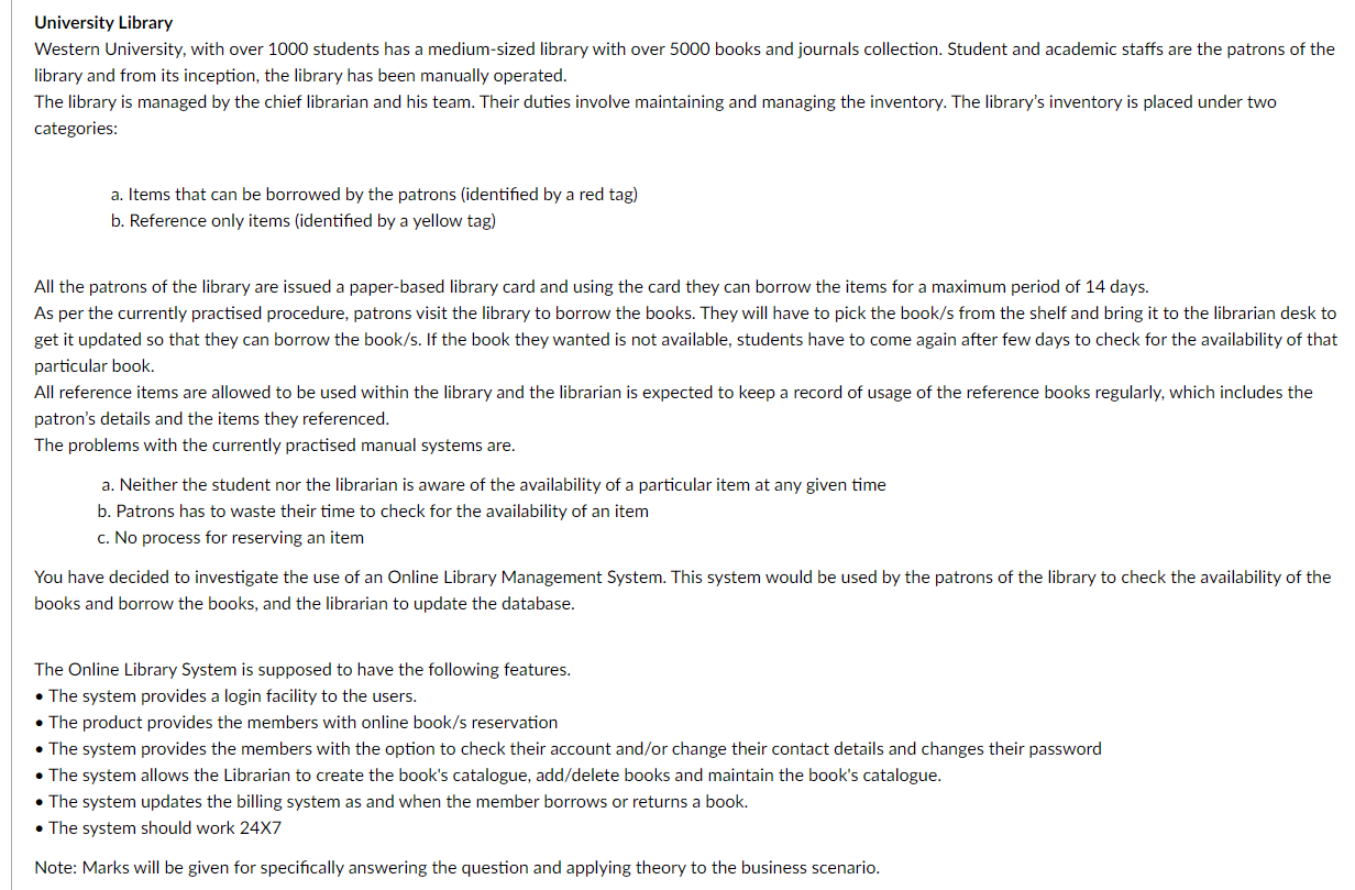 problem of manual library system