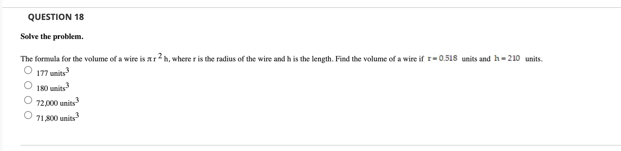 Solved QUESTION 3 Solve the problem. A cylindrical paint can | Chegg.com
