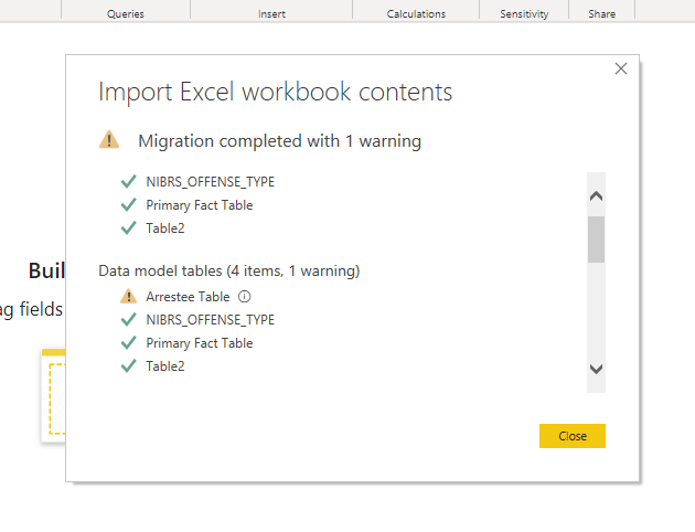 Solved Im having some issues importing a powerpivot file | Chegg.com