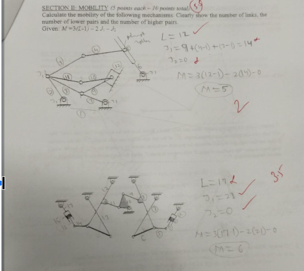 Solved SECTION 11: MOBILITY (5 Points Each - 10 Points Total | Chegg.com