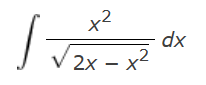 Solved Complete the square and find the indefinite integral. | Chegg.com
